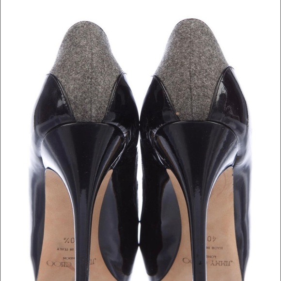 BLACK FRIDAY DEALS 
Jimmy Choo black and gray pumps - Picture 3 of 6